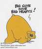 Big guys have big hearts! 