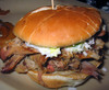 Slow Smoked Pulled Pork Sandwich