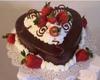 choc n strawberry fudge cake