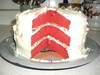 Triple Layer Red Velvet Cake