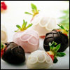 Chocolate-Strawb erry Truffles