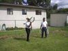 a game of redneck horseshoes