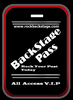 all access backstage pass 