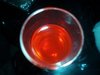 unidentified red juice