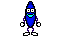A Dancing Blue Thing