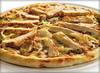 BBQ chicken pizza