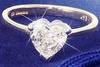 diamond heart ring