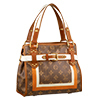 Monogram Tissé Sac Rayure PM