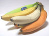 funny coloured bananas