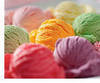 colourful ice cream pops