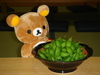 relakkuma &amp; edamame beans