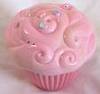 Pink Cotton Candy Cupcake