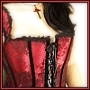 a red hot corset