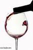 A glass of red