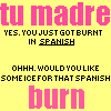 Spanish burn