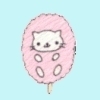 Cotton candy kitten