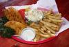 Fish, Fries, and Coleslaw
