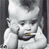 The curse of the smoking baby...