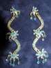 Turquoise Dragon earring's
