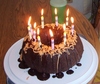 Bday wish-chocolate cake