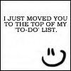 U made my list...