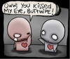 a cute kiss :]