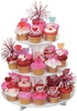 pink cup cakes