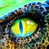 reptile eye (velociraptor)