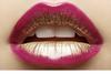 pink+gold= perfect kiss