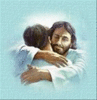 jesus hug