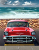 57' Chevy by the beach...