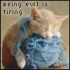 Being Evil Is Tiring...