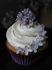 Lavender-flavour ed cupcake