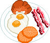 Egg &amp; Bacon Breakfast Platte