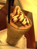 chocolate milkshake wif icecream