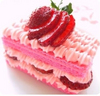 Pinky Strawberry Cake