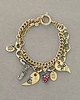 JUICY COUTURE ; gold bracelet