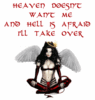 A half angel/ half demon