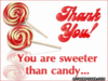 You are sweeter than Candy