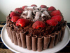 straberry chocolate cake