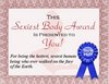 ~Sexiest Body Award~