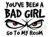 You've Been Bad