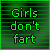 girls dont fart