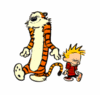 Dancing Calvin &amp; Hobbes